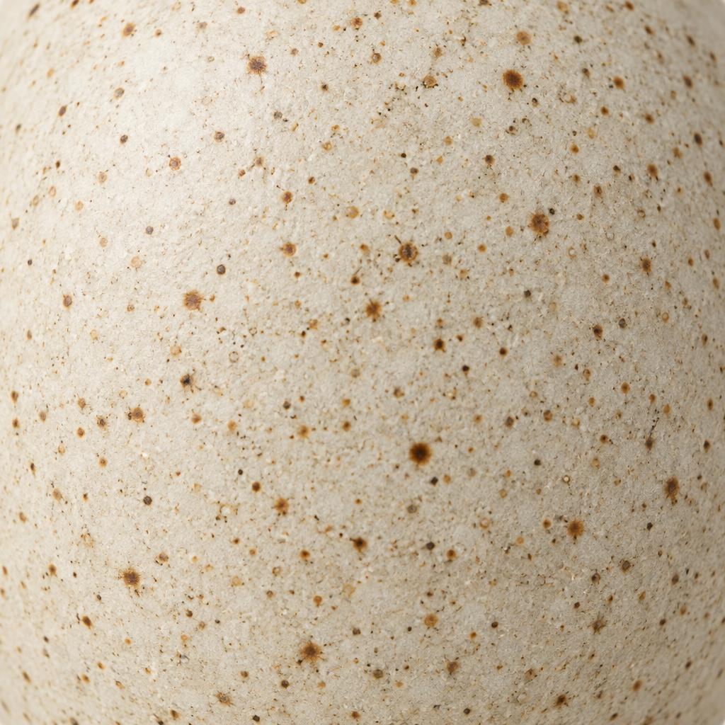 Speckled Stoneware Bud Vase, Matte Oatmeal, 18 cm – view 3